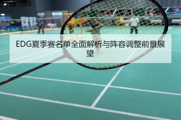 EDG夏季赛名单全面解析与阵容调整前景展望